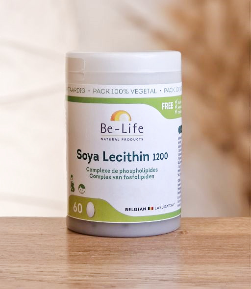 Soya Lecithin 1200 60gel BE-LIFE