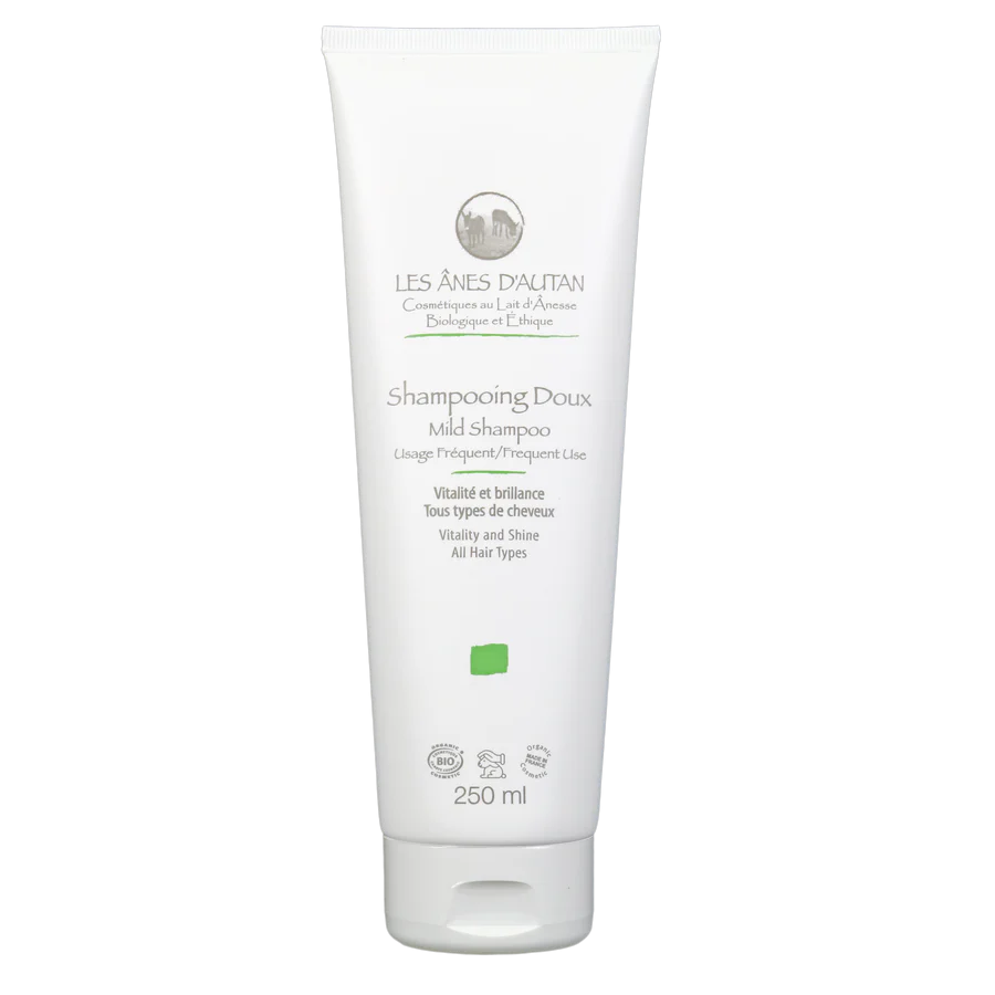 Shampoing Doux au lait d'ânesse 250ml - LES ÂNES D'AUTAN
