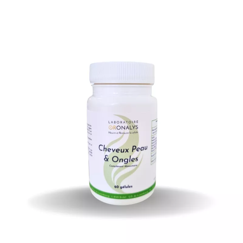 Complexe Cheveux Peau Ongles 60gel ORONALYS