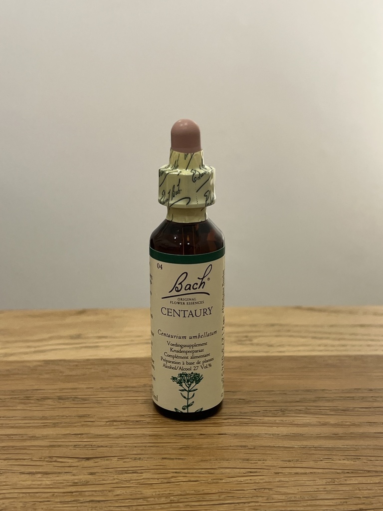 Fleurs de Bach N°04 Centaury (Centaurée) 20ml BACH