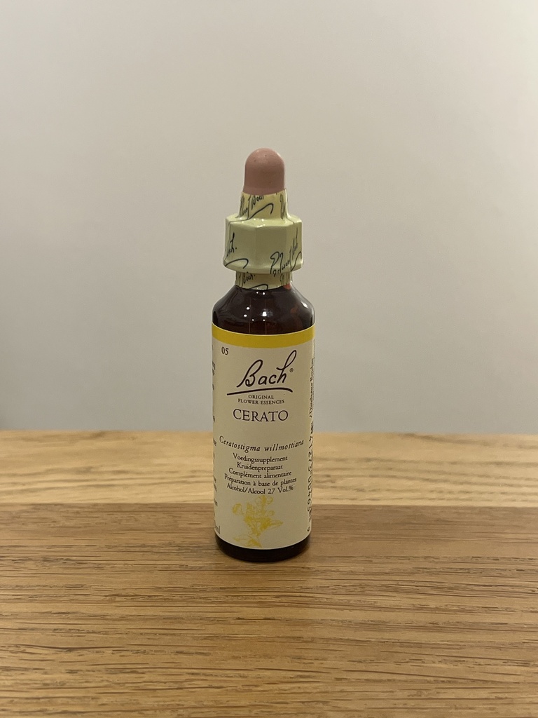 Fleurs de Bach N°05 Cerato (Plumbago) 20ml BACH