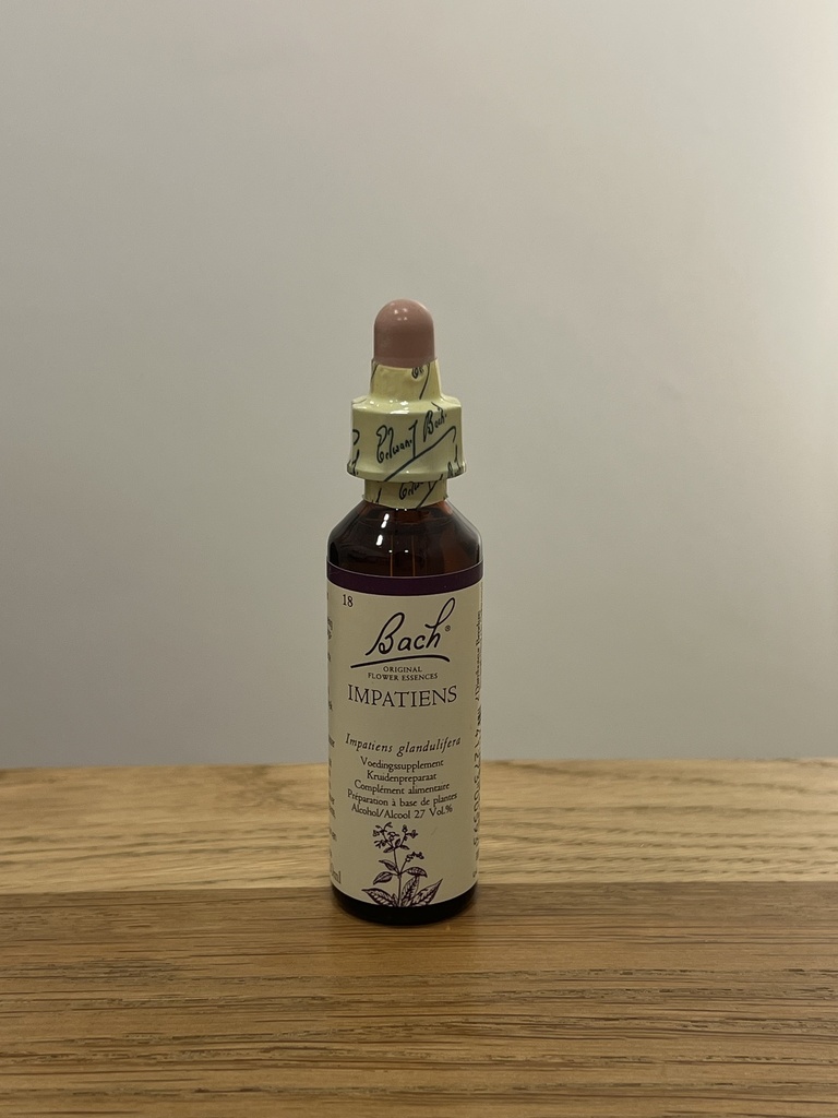 Fleurs de Bach N°18 Impatiens (Impatiente) 20ml BACH