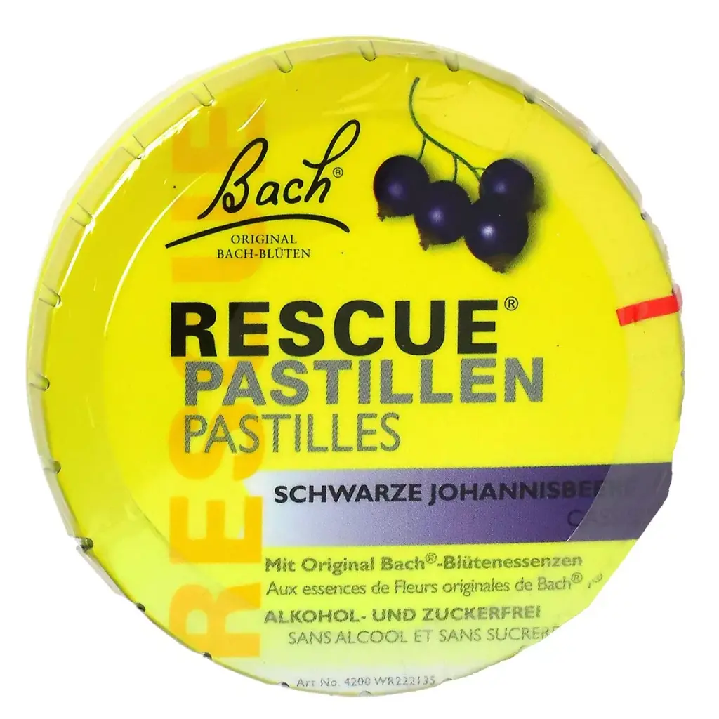Bach Rescue Pastilles Cassis 50gr BACH