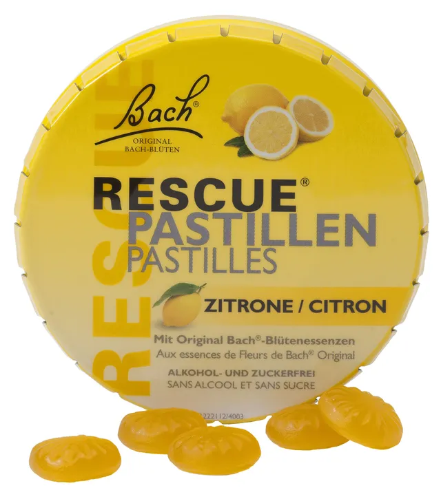 Bach Rescue Pastilles Citron 50gr BACH