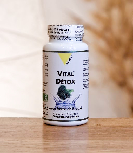 Vital®Detox Bio (avec extrait de brocoli)  VIT'ALL PLUS