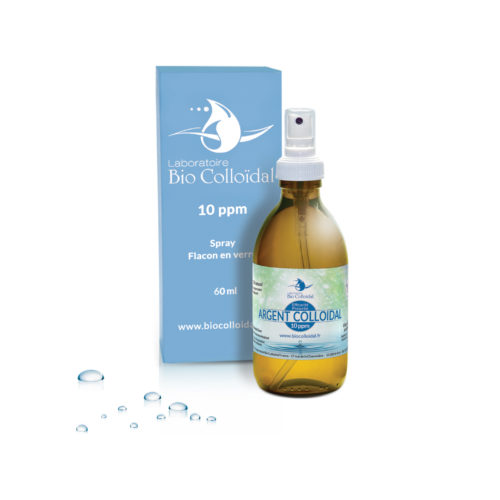 ARGENT COLLOÏDAL 10ppm Spray 60ml BIO COLLOÏDAL