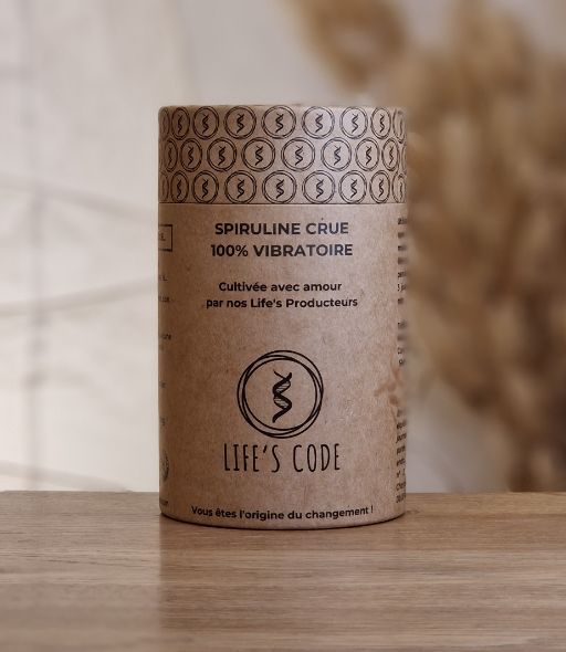 Spiruline Crue 540 comprimés Life's code 