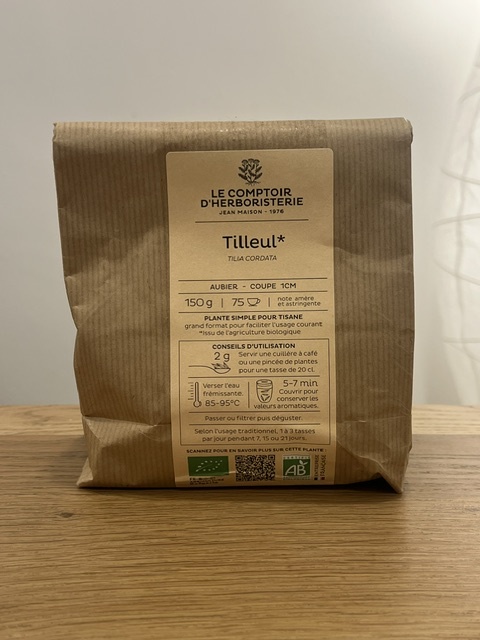 Aubier du Tilleul (écorce) 150gr LE COMPTOIR D'HERBORISTERIE