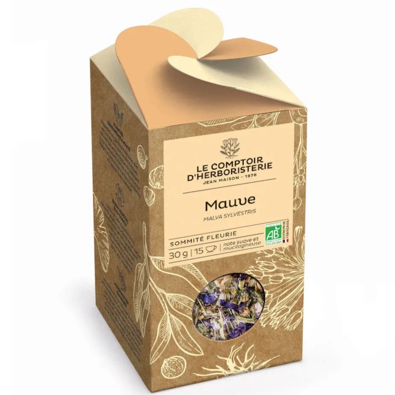 Tisane Mauve (Fleurs) 20gr LE COMPTOIR D'HERBORISTERIE