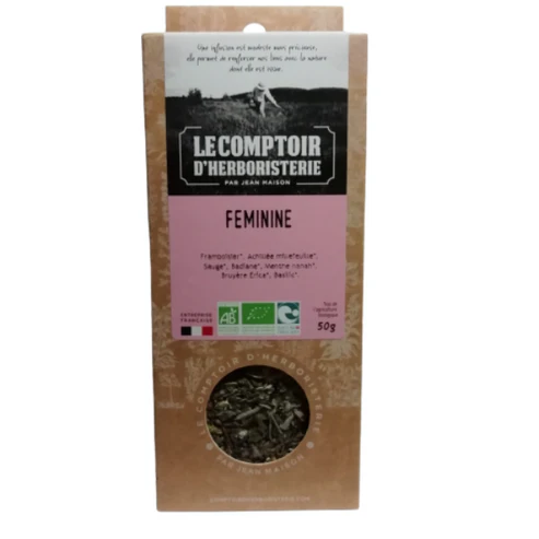 Tisane féminine LE COMPTOIR 50gr D'HERBORISTERIE 