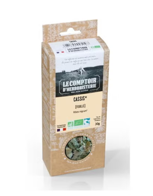 Tisane Cassis (Feuilles) 30gr LE COMPTOIR D'HERBORISTERIE