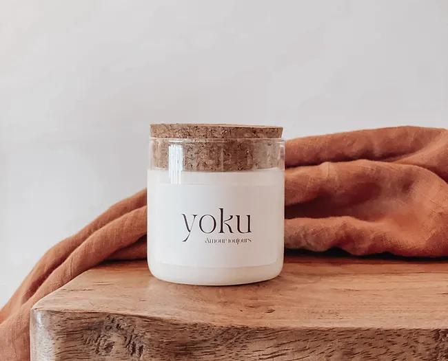 Bougie Yoku "Douceur de coton" 120ml YOKU