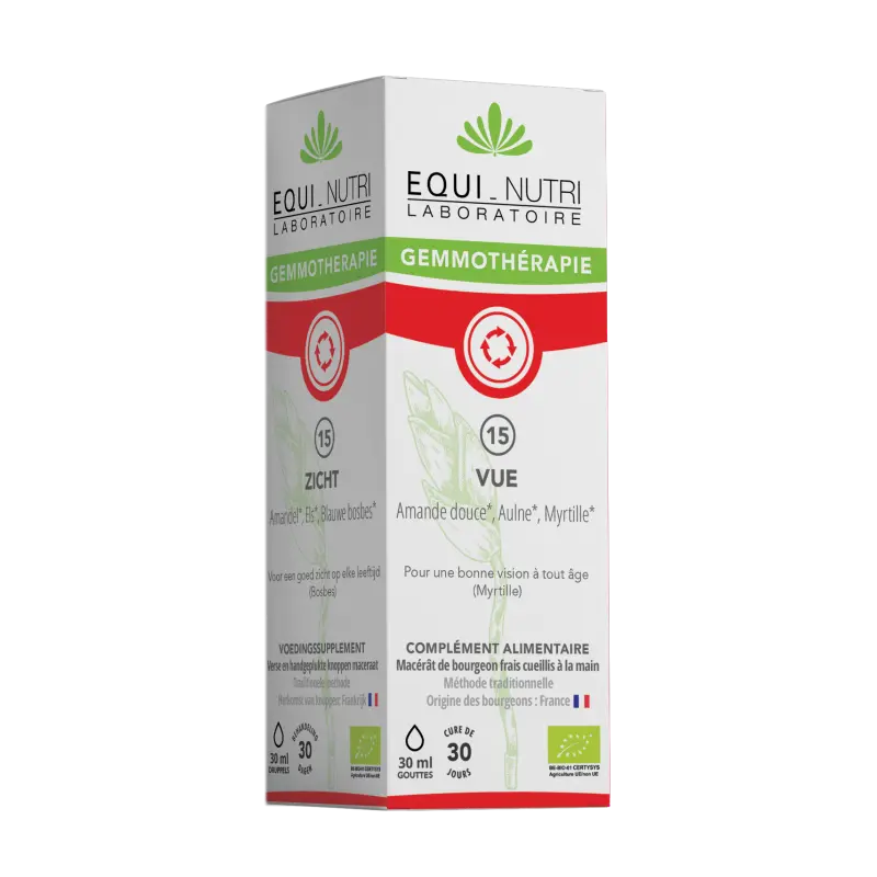 N°15 Vue - Bourgeons Bio*30ml EQUI-NUTRI