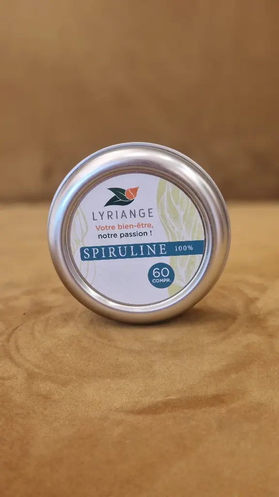 Spiruline 60comp (20%phyco) LYRIANGE
