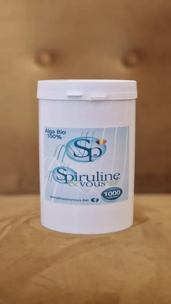 Spiruline 1000comp (20%phyco) LYRIANGE