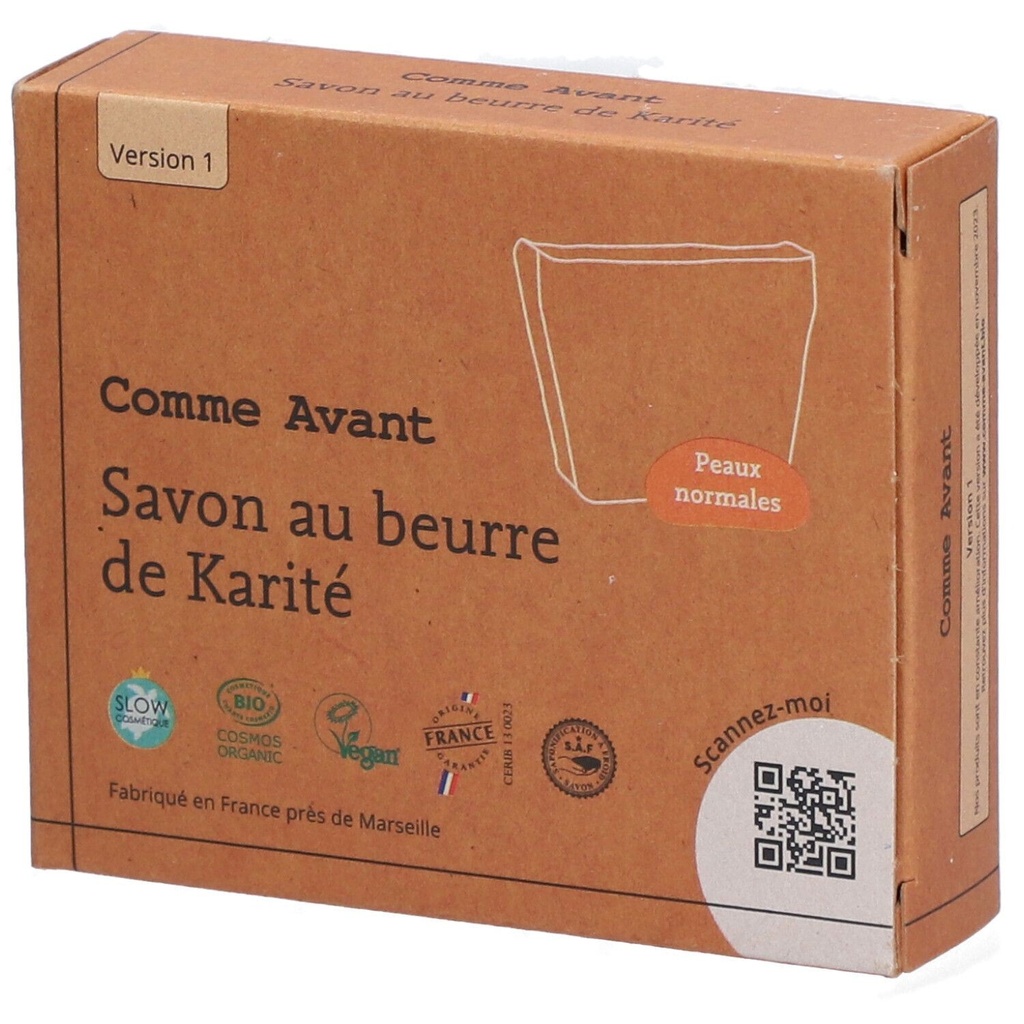 Savon au Beurre de Karité 100gr COMME AVANT