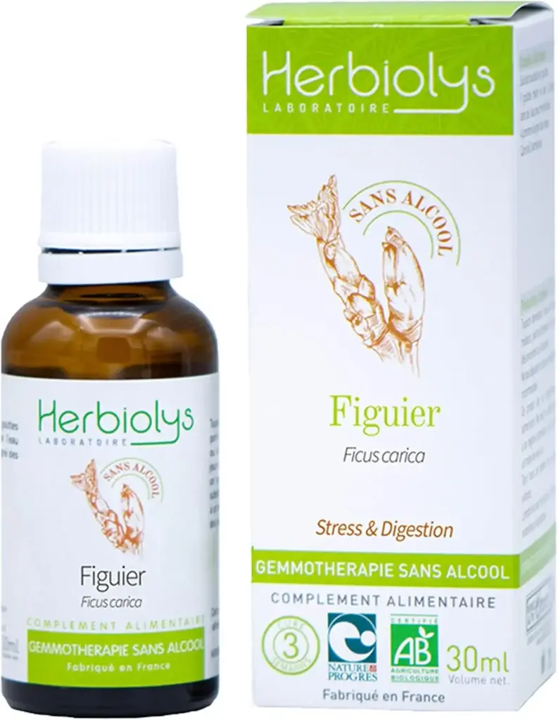 Bourgeon Figuier Bio sans alcool 30ml HERBIOLYS