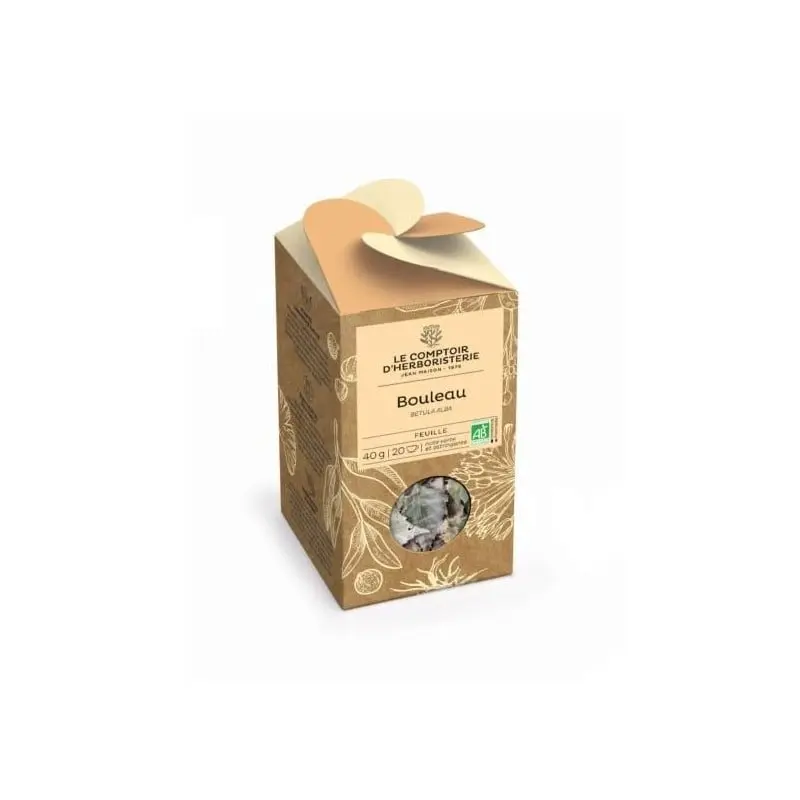 Tisane Bouleau (Feuilles) 40gr LE COMPTOIR D'HERBORISTERIE