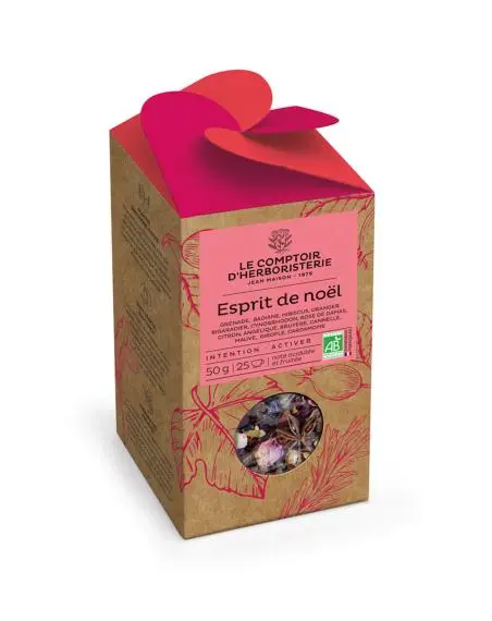 Tisane Esprit de Noël 50gr LE COMPTOIR D'HERBORISTERIE