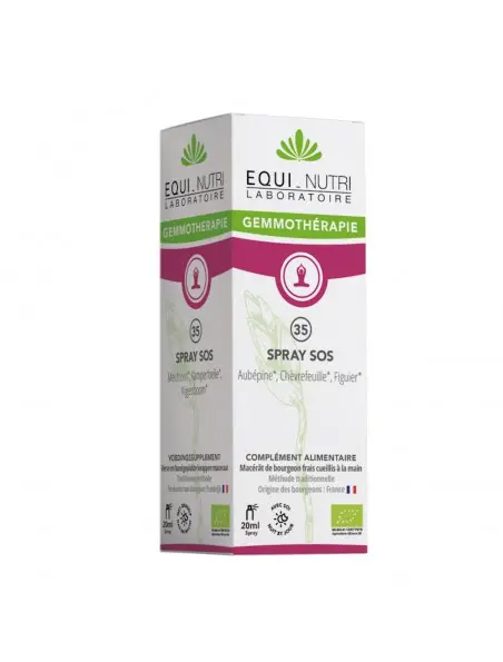 Spray SOS N°35 Bio 20ml EQUI-NUTRI