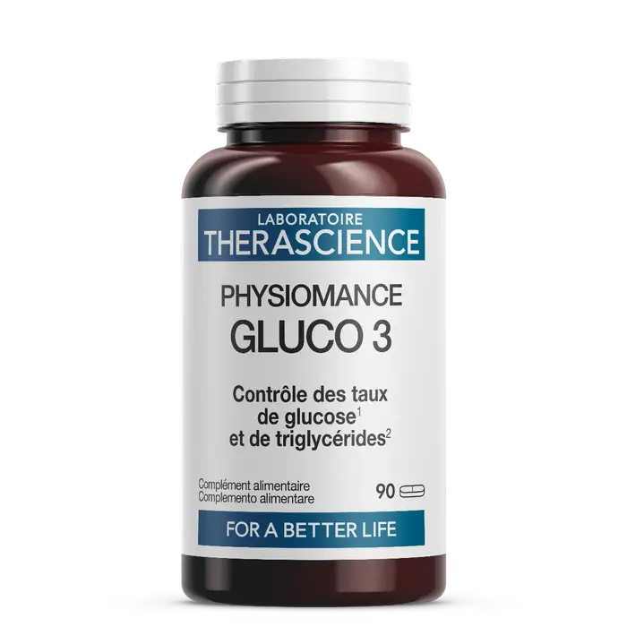 Gluco 3 - 90comp - PHYSIOMANCE - THERASCIENCE