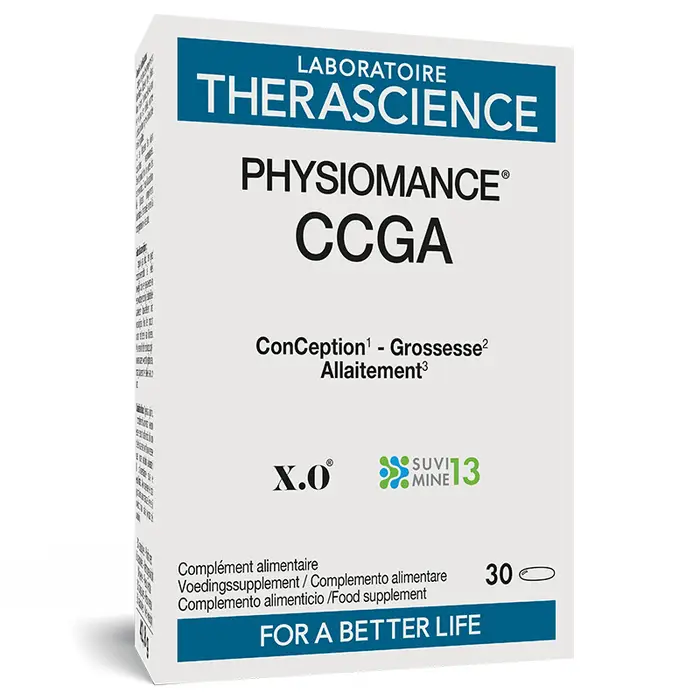 CCGA (Conception-Grossesse-Allaitement) 30caps - PHYSIOMANCE - THERASCIENCE