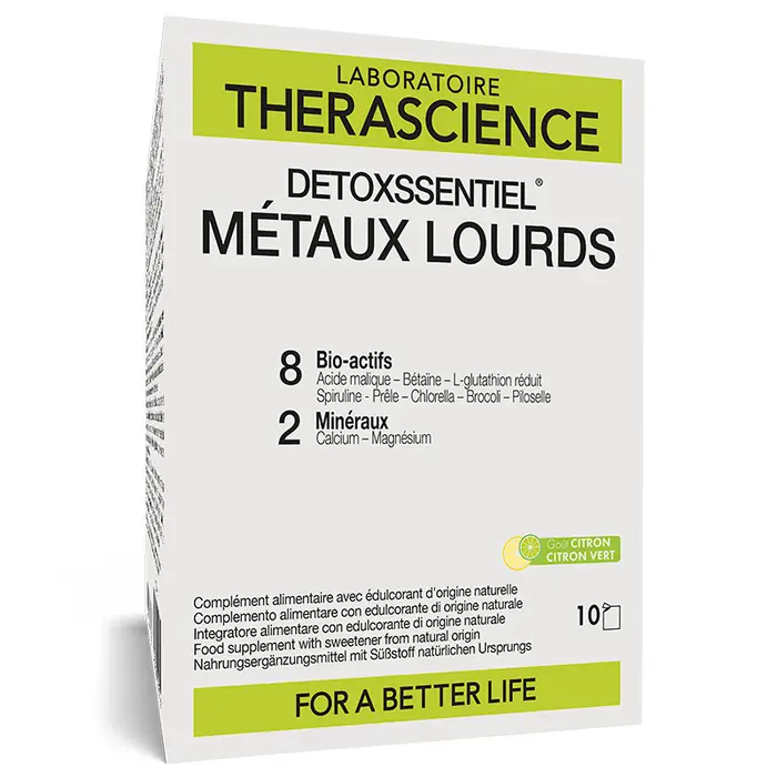 Detoxssentiel Métaux Lourds (10 sachets+30gel+10gel) - THERASCIENCE