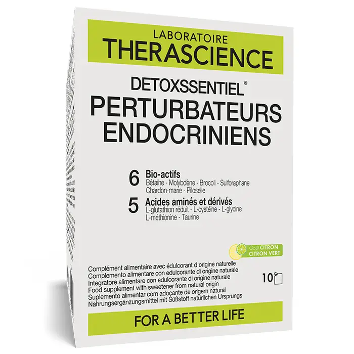 Detoxssentiel Perturbateurs Endocriniens (10 sachets+30gel+10gel) - THERASCIENCE