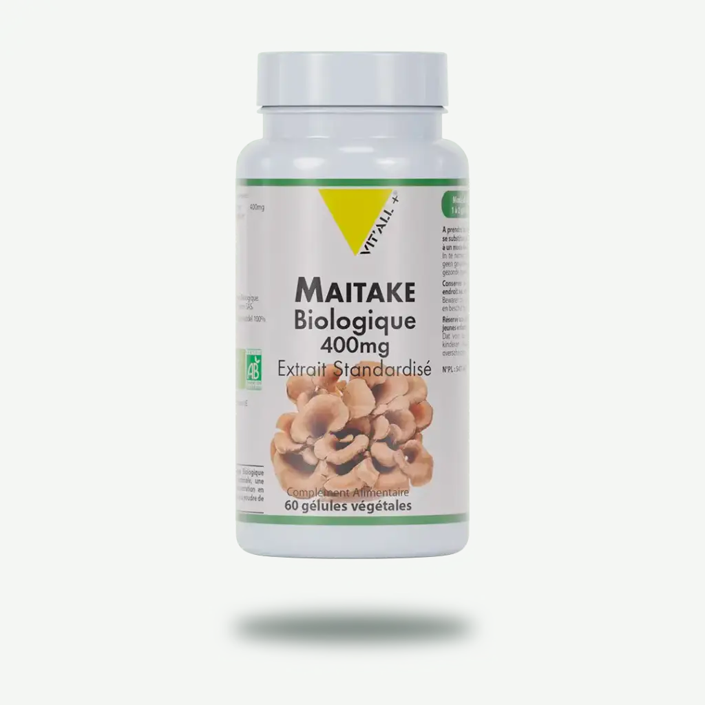 Maïtake Bio (Grifola frondosa) 60gel VIT'ALL PLUS