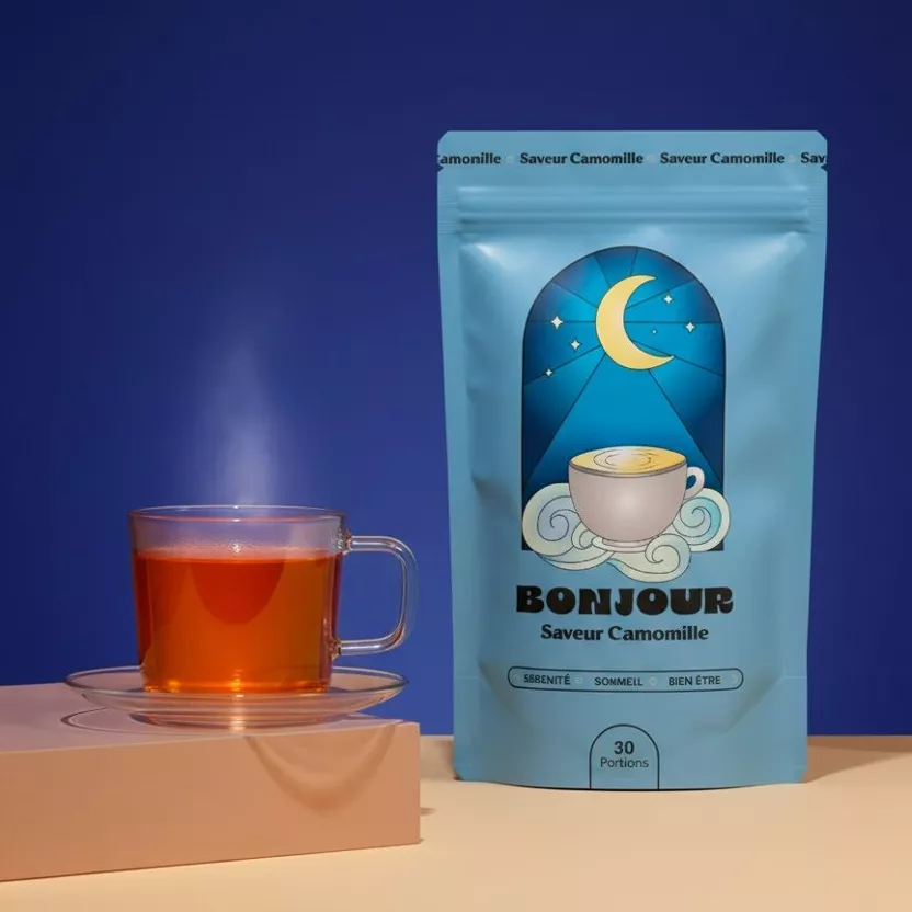 Saveur "Camomille" aux champignons adaptogènes BONJOUR