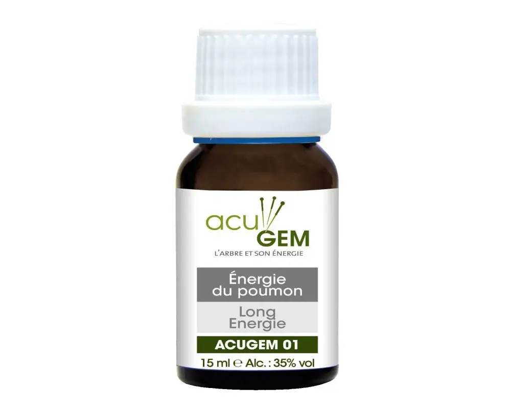 Acugem - Méridien 01 - Énergie du Poumon ALPHAGEM