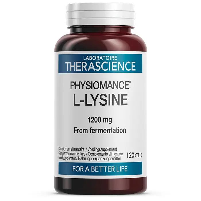 L-Lysine 1200mg 120gel (PHYSIOMANCE) THERASCIENCE