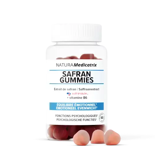 Safran Gummies 30mg (60 gommes) NATURAMEDICATRIX