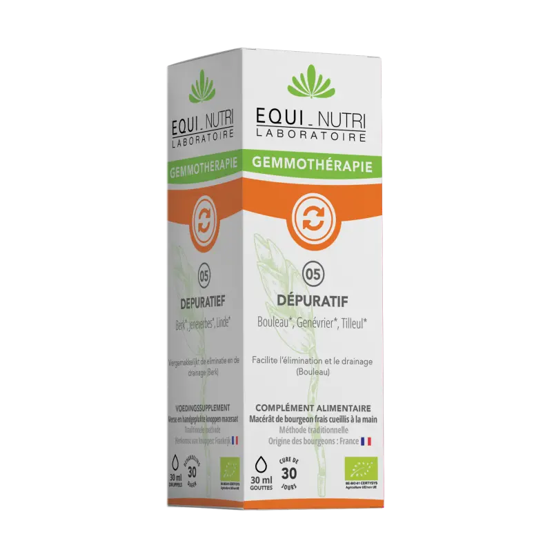 N°05 Dépuratif - Bourgeons Bio*30ml EQUI-NUTRI