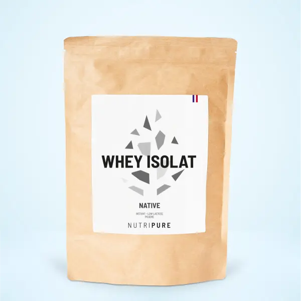 Whey Isolate Native (Goût Neutre) 750gr NUTRIPURE