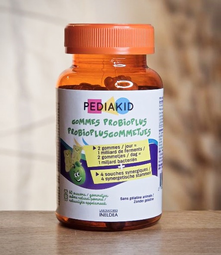 [07BEL64] Pediakid gommes Probiotiques - 60G INELDEA