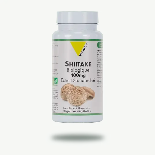 Shiitaké Bio (Lentinus Edodes) 60gel VIT'ALL PLUS