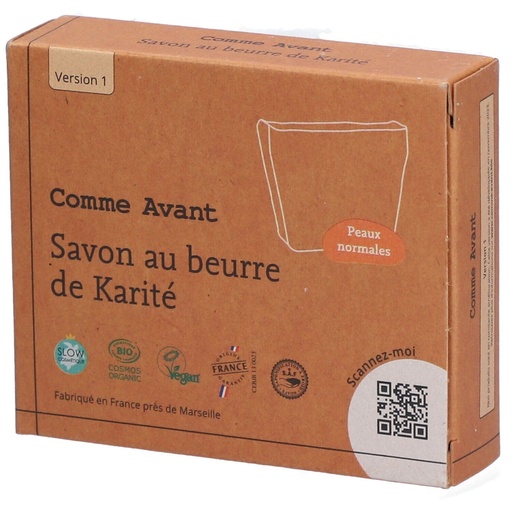 Savon au Beurre de Karité 100gr COMME AVANT