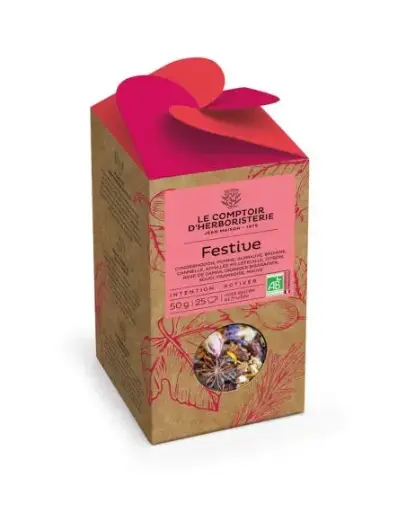 Tisane Festive 50gr LE COMPTOIR D'HERBORISTERIE