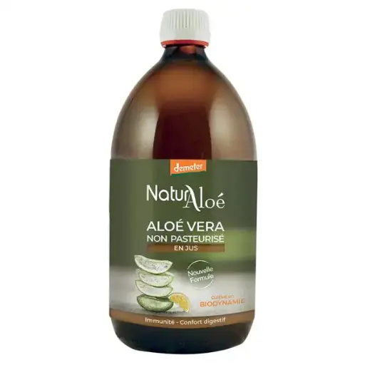Jus d'Aloé Véra 500ml (non pasteurisé) NATUR ALOE