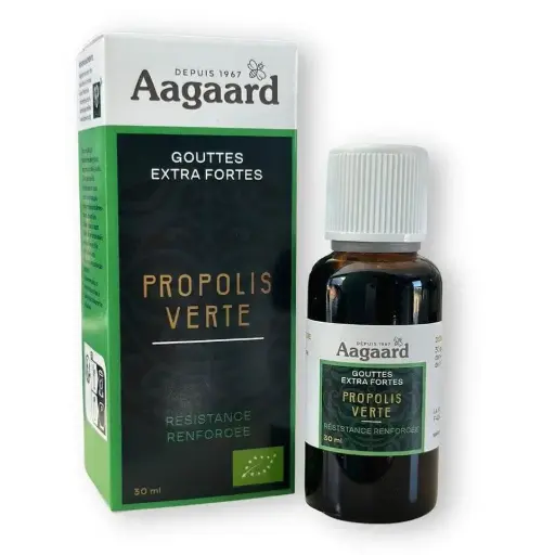 Propolis Verte Gouttes Extra Fortes 30ml - AAGAARD