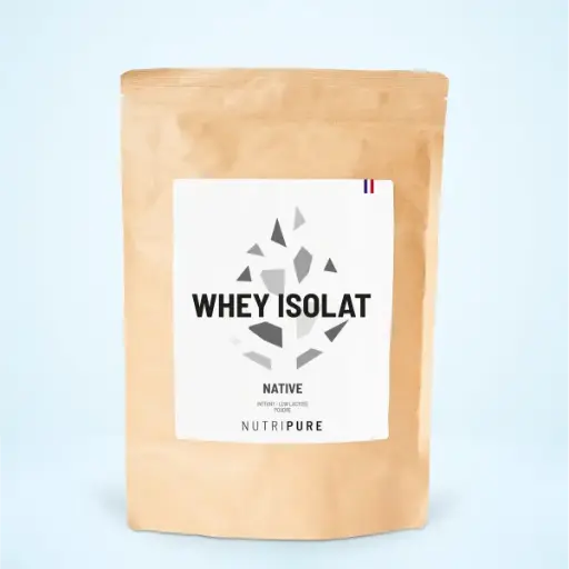 Whey Isolate Native (Goût Neutre) 750gr NUTRIPURE