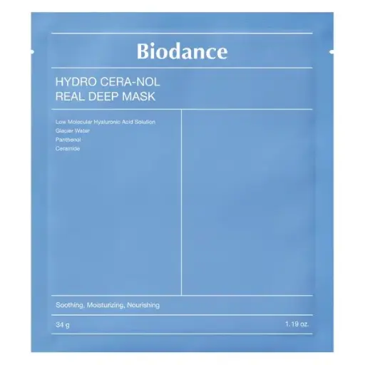 Masque Hydrogel Apaisant Profond à la Céra-Nol - BIODANCE