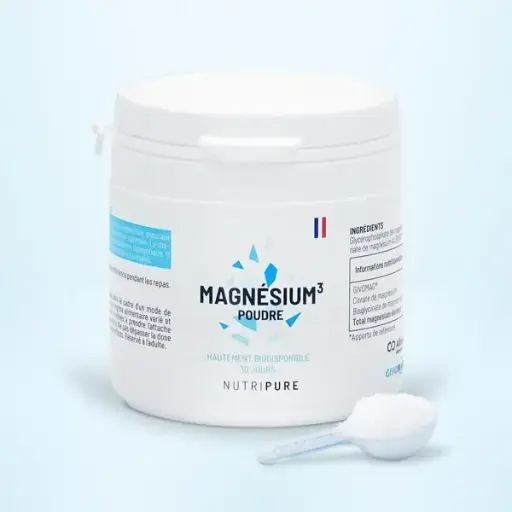 Magnésium Poudre NUTRIPURE (153gr) (3 mois) NUTRIPURE