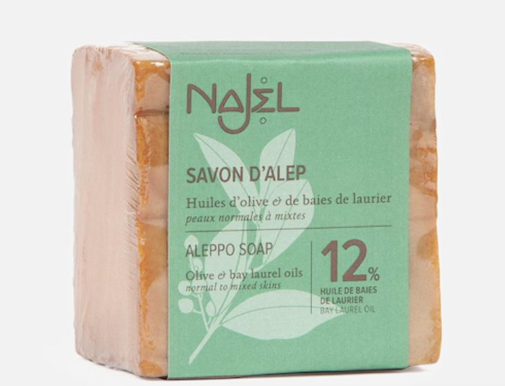 Savon Alep 12% 200gr NAJEL
