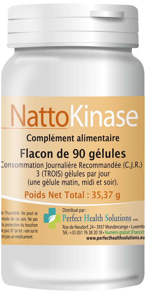 Nattokinase 90gel PERFECT HEALTH SOLUTIONS