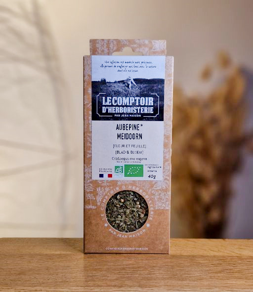 Tisane Aubépine (Fleurs & Feuilles) 40gr LE COMPTOIR D'HERBORISTERIE