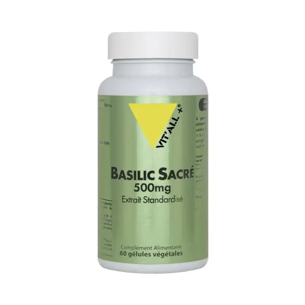 Basilic Sacré Bio 500mg 60gel VIT'ALL PLUS