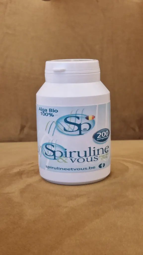 Spiruline 200comp (20%phyco) LYRIANGE