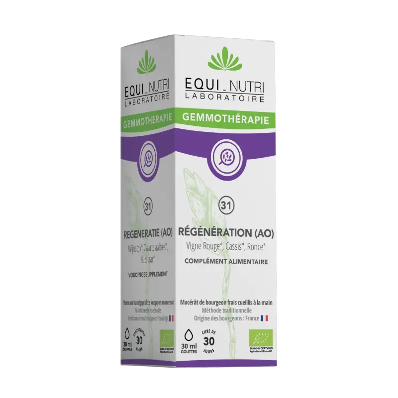 N°31 Régénération AO - Bourgeons Bio*30ml EQUI-NUTRI
